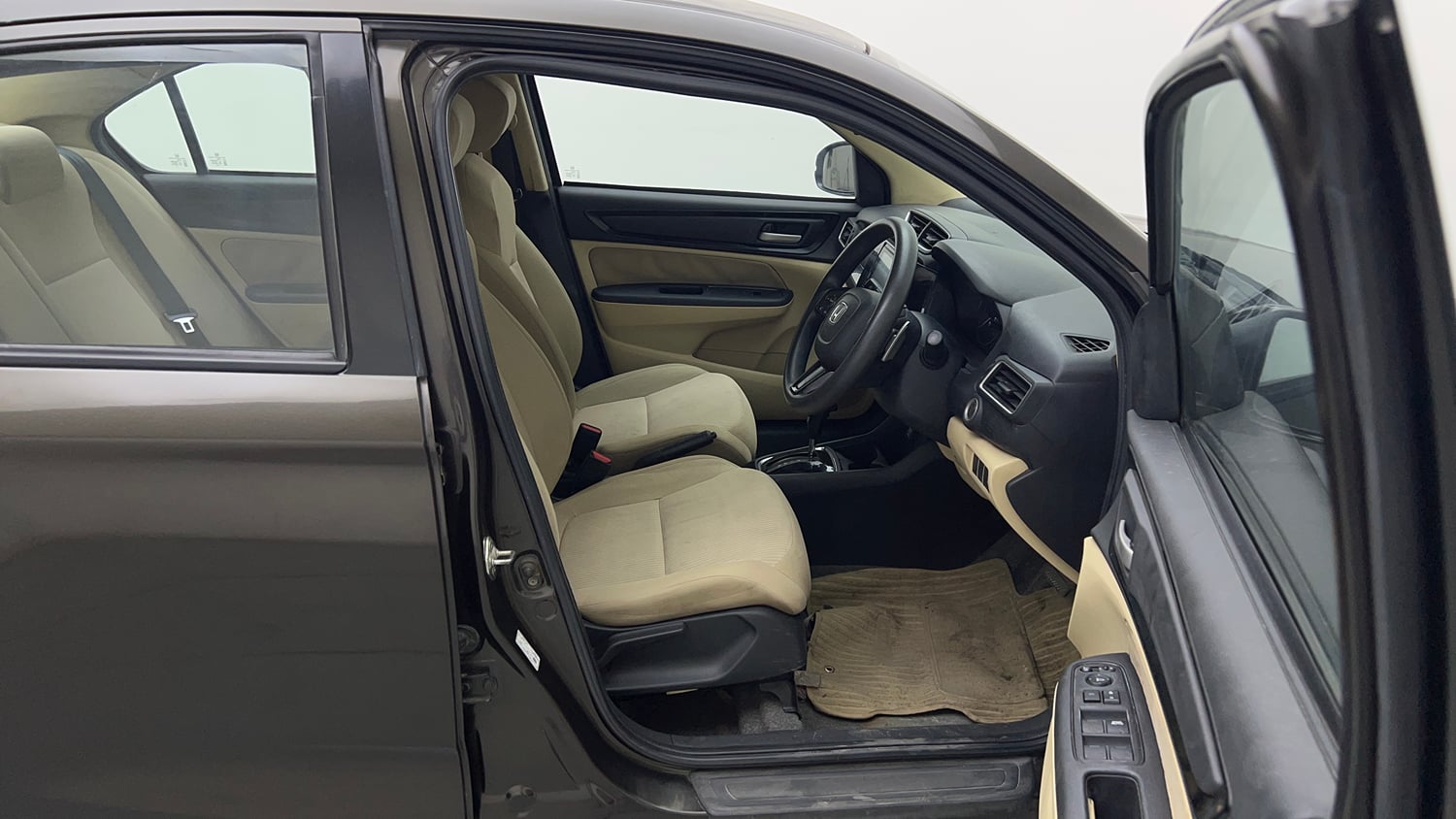 Used 2019 Honda Amaze 1.2 V CVT Petrol Petrol Automatic interior RIGHT SIDE FRONT DOOR CABIN VIEW