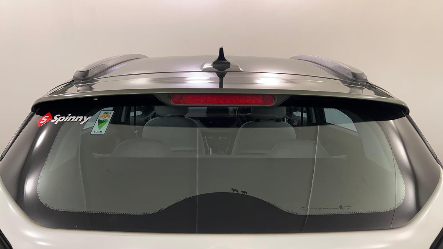 Used 2022 Tata Nexon XMA Plus (S) Diesel Diesel Automatic exterior BACK WINDSHIELD VIEW