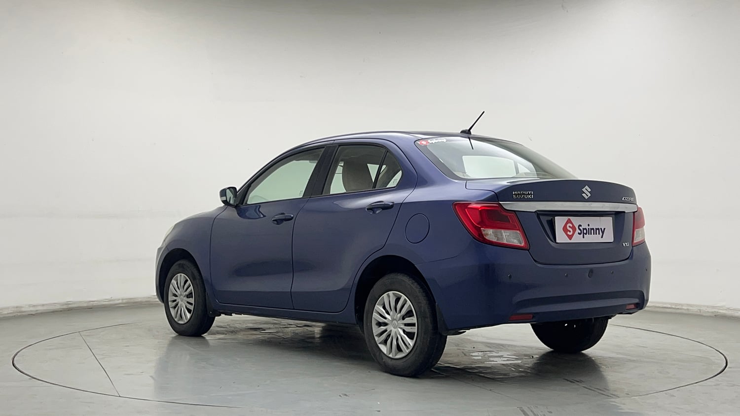 Used 2018 Maruti Suzuki Dzire VXi Petrol Manual exterior LEFT REAR CORNER VIEW