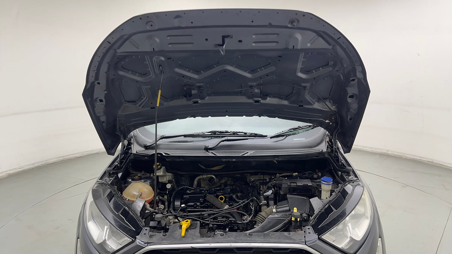 Used 2018 Ford EcoSport Trend + 1.5L Ti-VCT AT Petrol Automatic engine ENGINE & BONNET OPEN FRONT VIEW