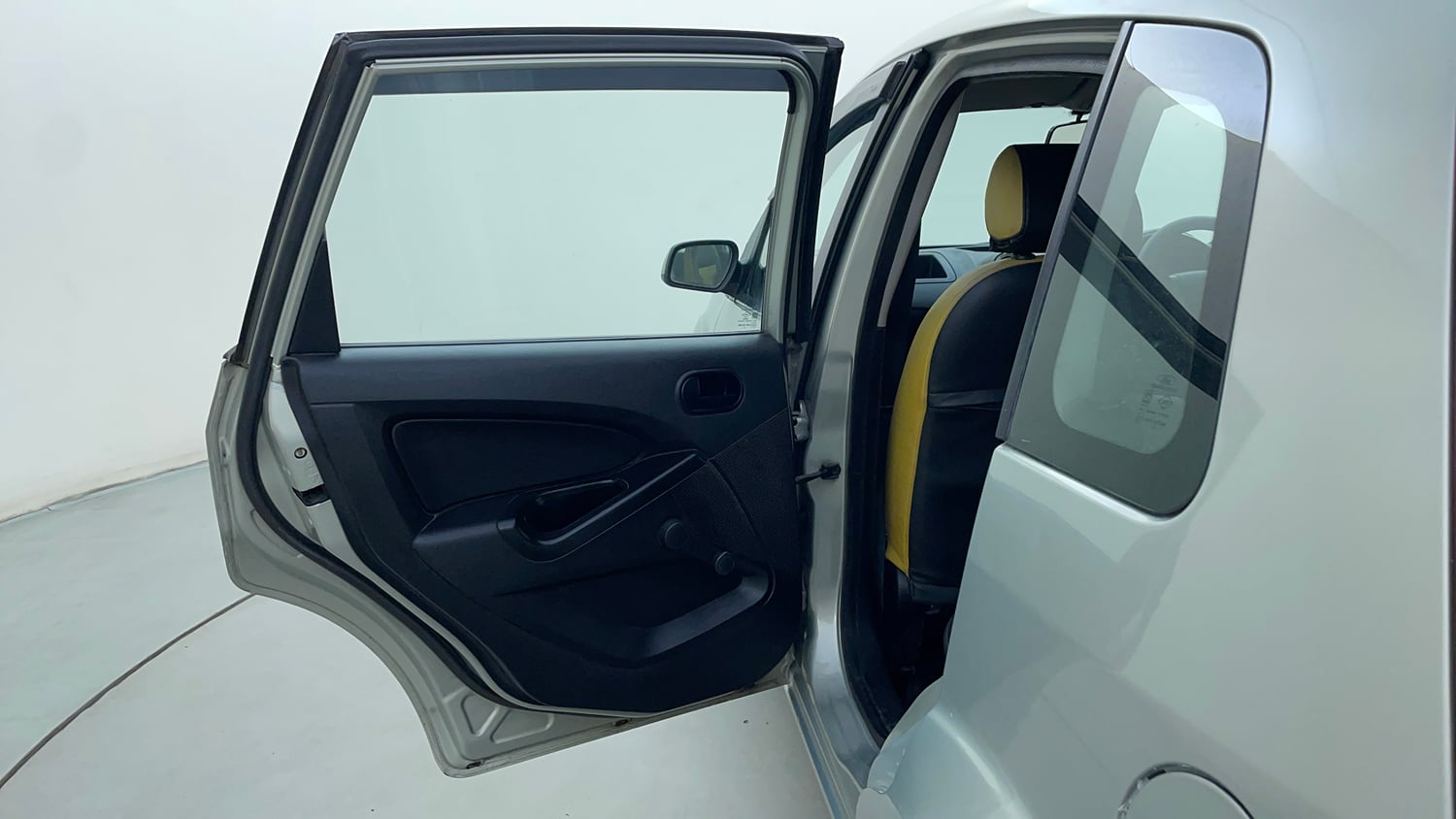 Used 2012 Ford Figo Duratorq Diesel EXI 1.4 Diesel Manual interior LEFT REAR DOOR OPEN VIEW