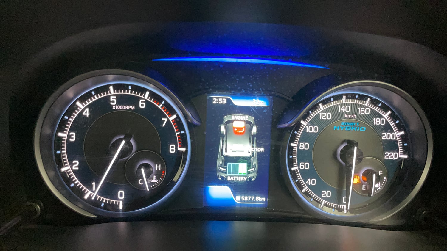Used 2023 Maruti Suzuki XL6 Zeta MT Petrol Petrol Manual interior CLUSTERMETER VIEW