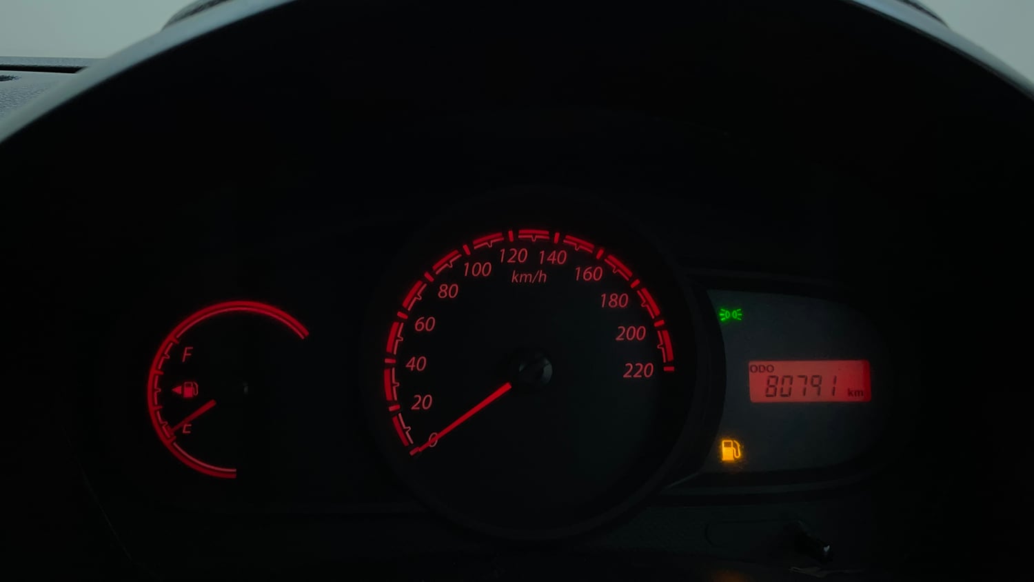Used 2012 Ford Figo Duratorq Diesel EXI 1.4 Diesel Manual interior CLUSTERMETER VIEW