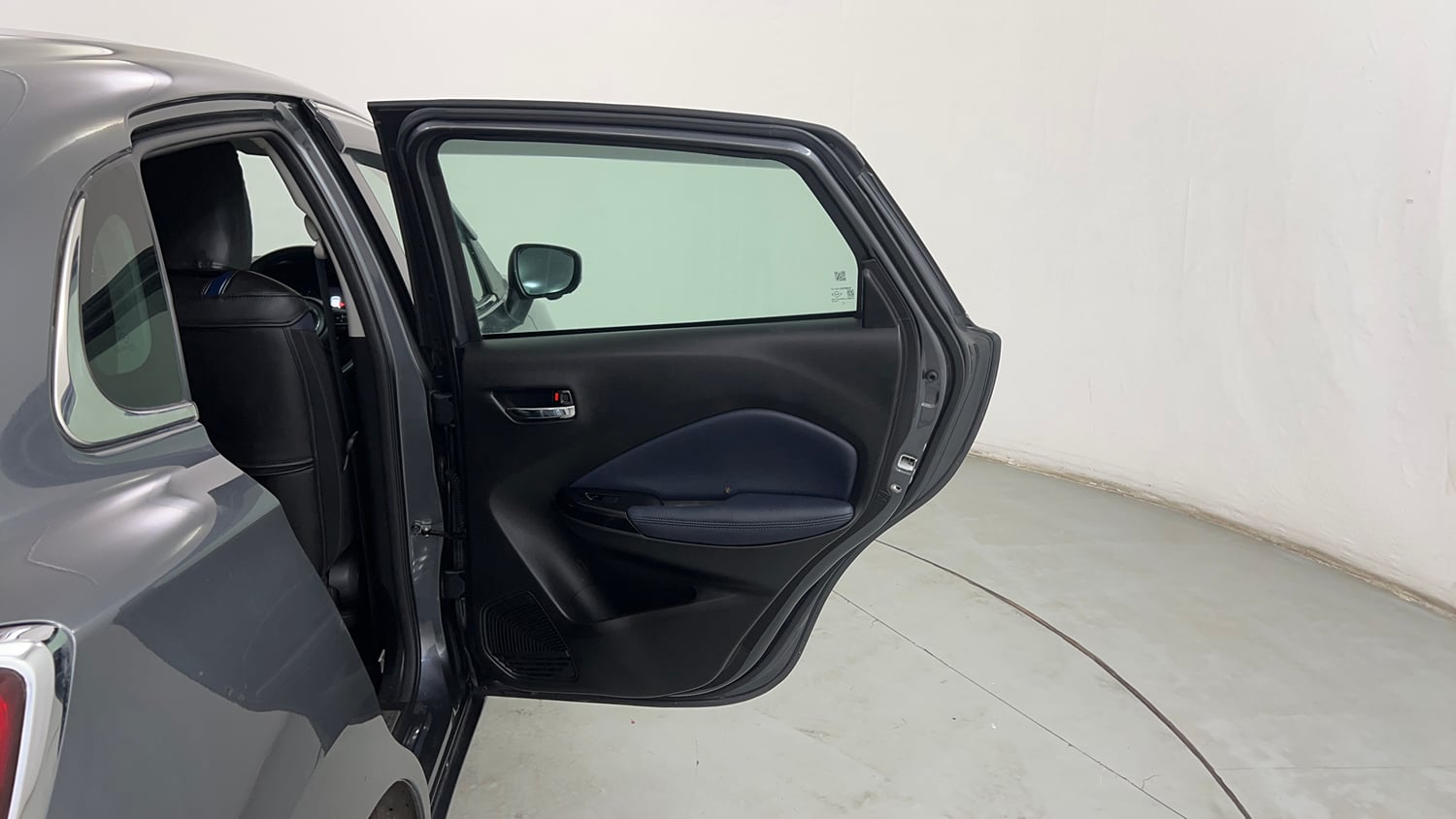 Used 2025 Maruti Suzuki Baleno Alpha AGS Petrol Automatic interior RIGHT REAR DOOR OPEN VIEW