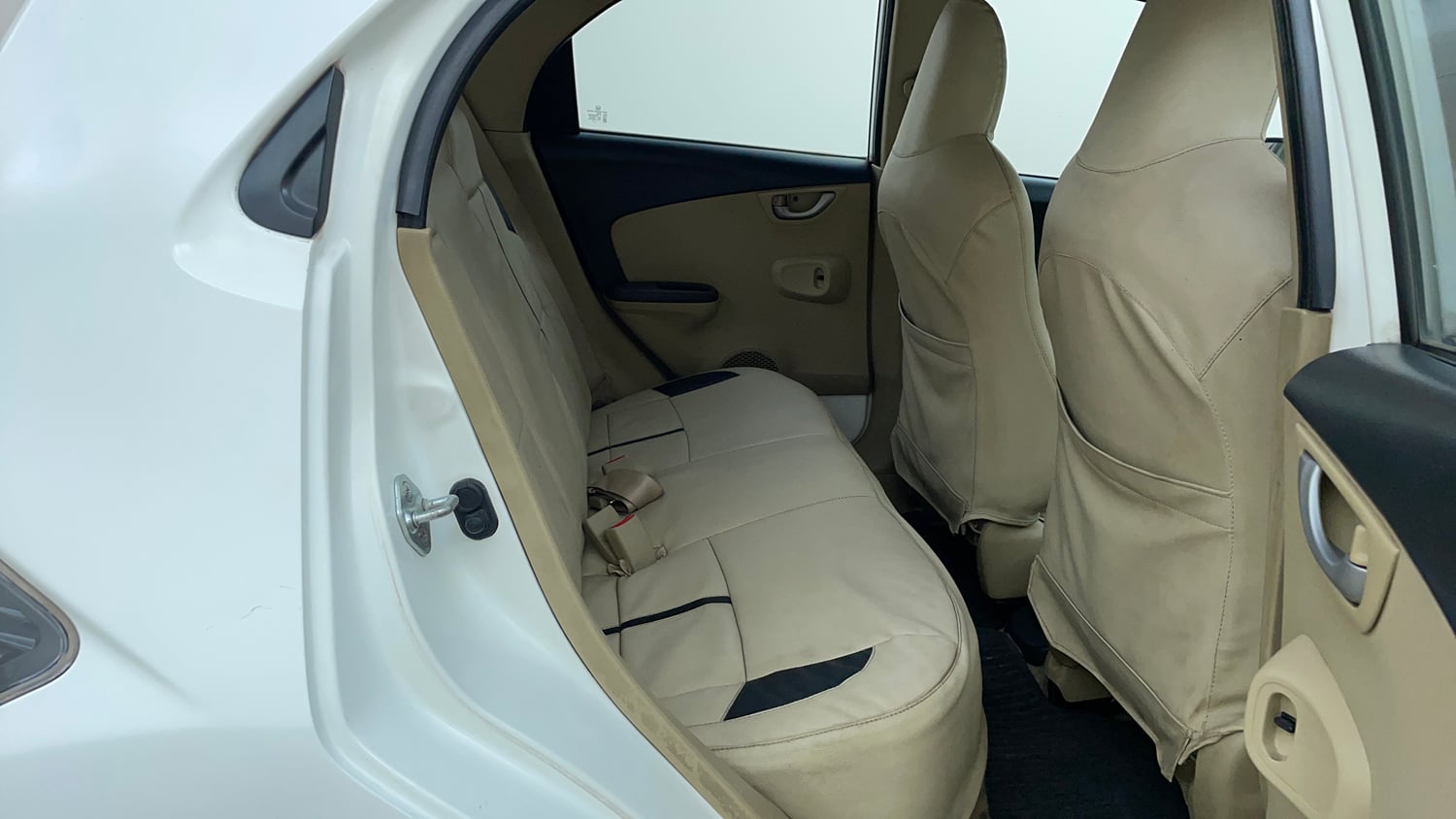 Used 2013 Honda Brio VX MT Petrol Manual interior RIGHT SIDE REAR DOOR CABIN VIEW
