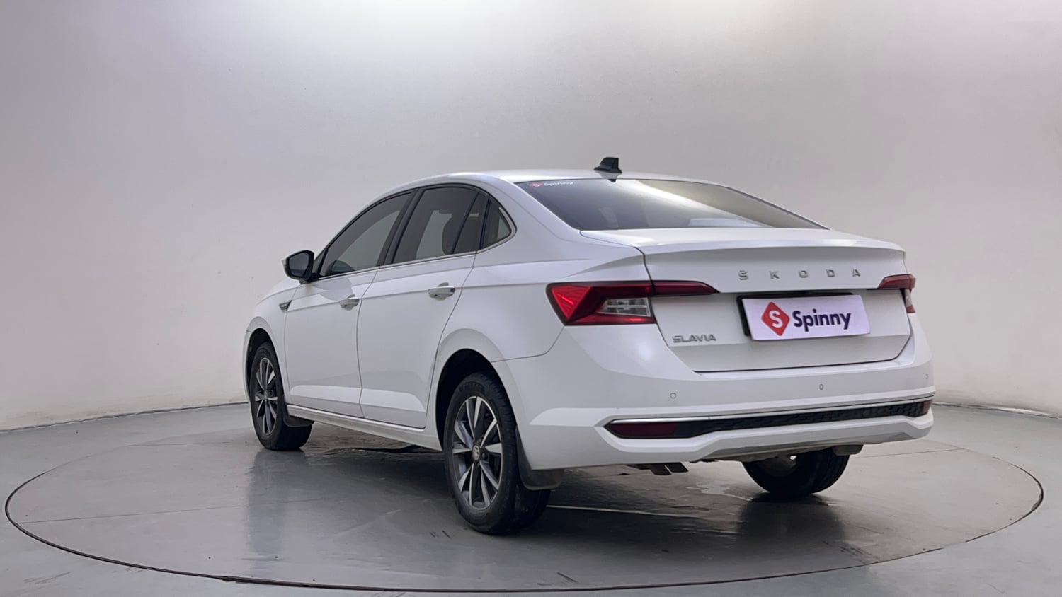 Used 2023 Skoda Slavia Style 1.5L TSI DSG Petrol Automatic exterior LEFT REAR CORNER VIEW