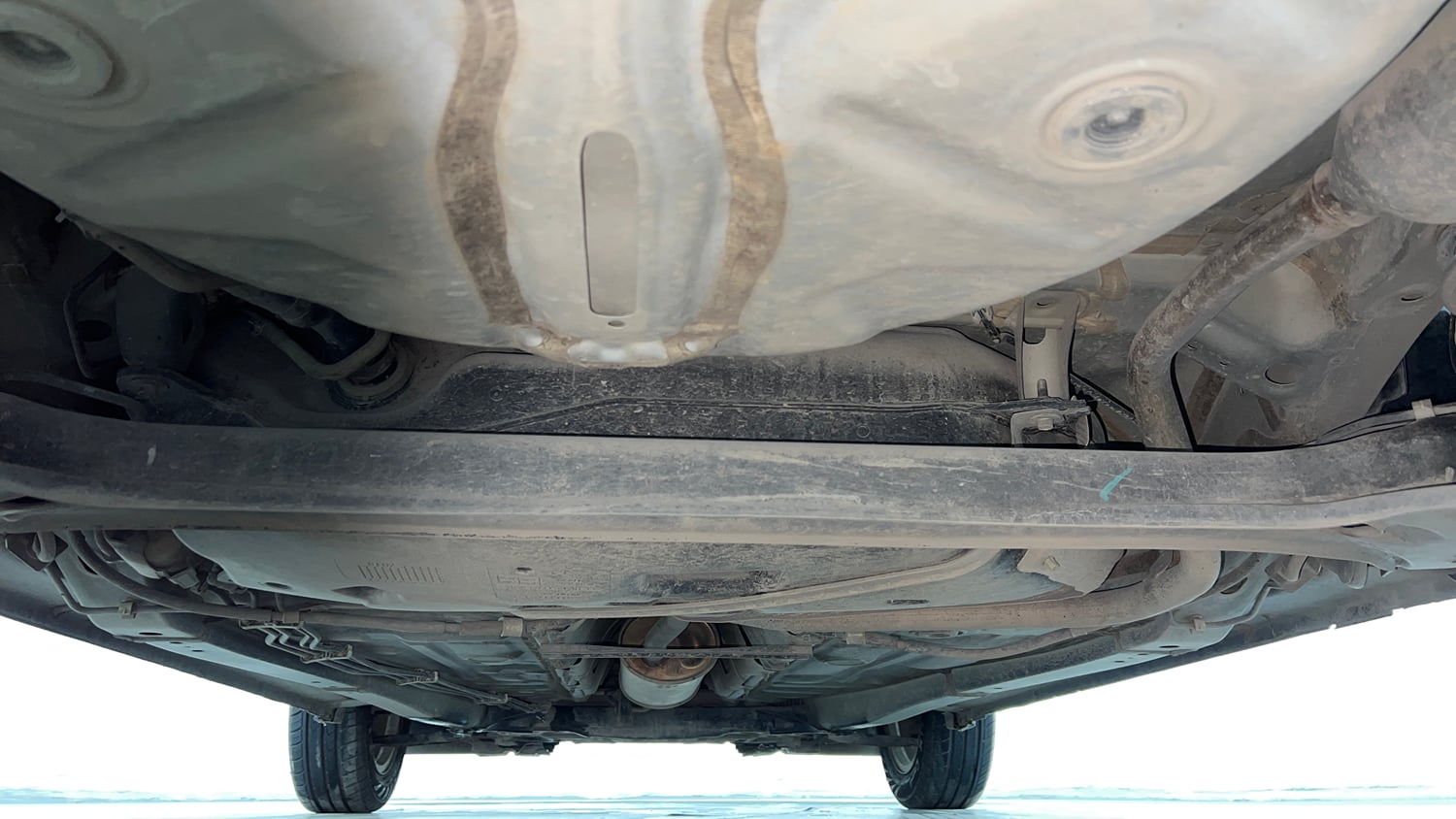 Used 2018 Maruti Suzuki Swift ZXi AMT Petrol Automatic extra REAR UNDERBODY VIEW (TAKEN FROM REAR)