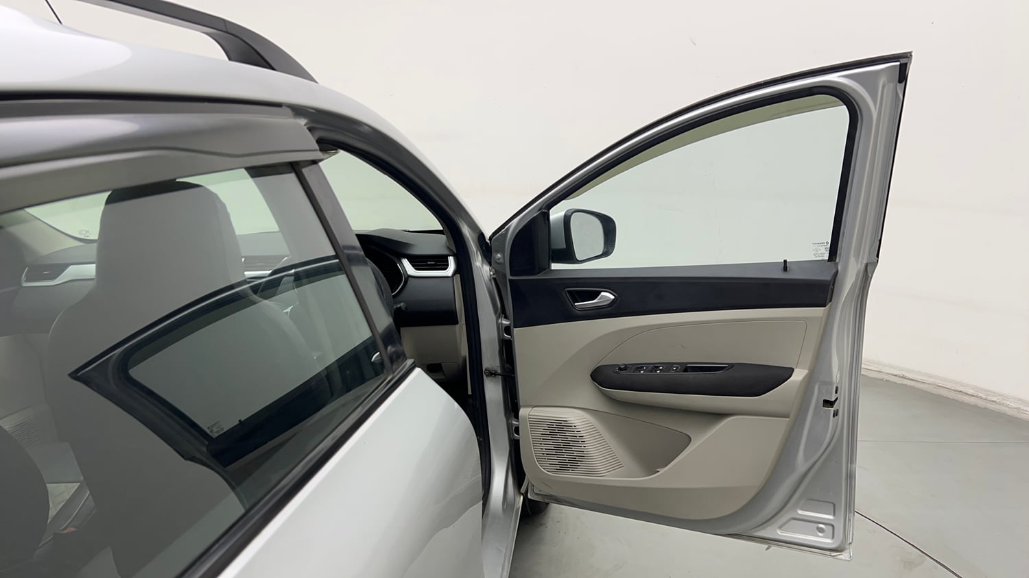 Used 2021 Renault Triber RXZ Petrol Manual interior RIGHT FRONT DOOR OPEN VIEW
