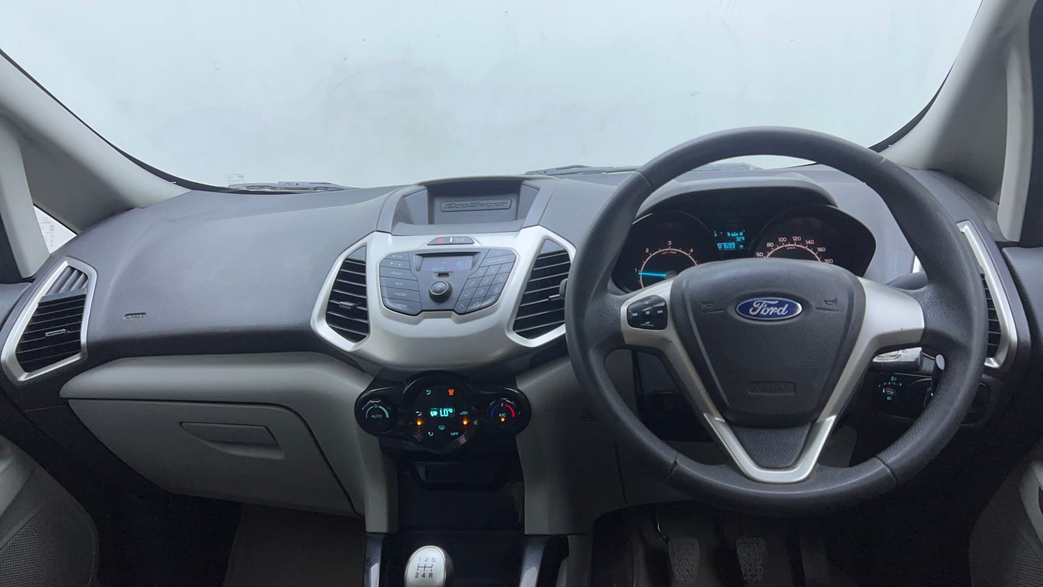 Used 2017 Ford EcoSport Trend+ 1.5L TDCi Diesel Manual interior DASHBOARD VIEW