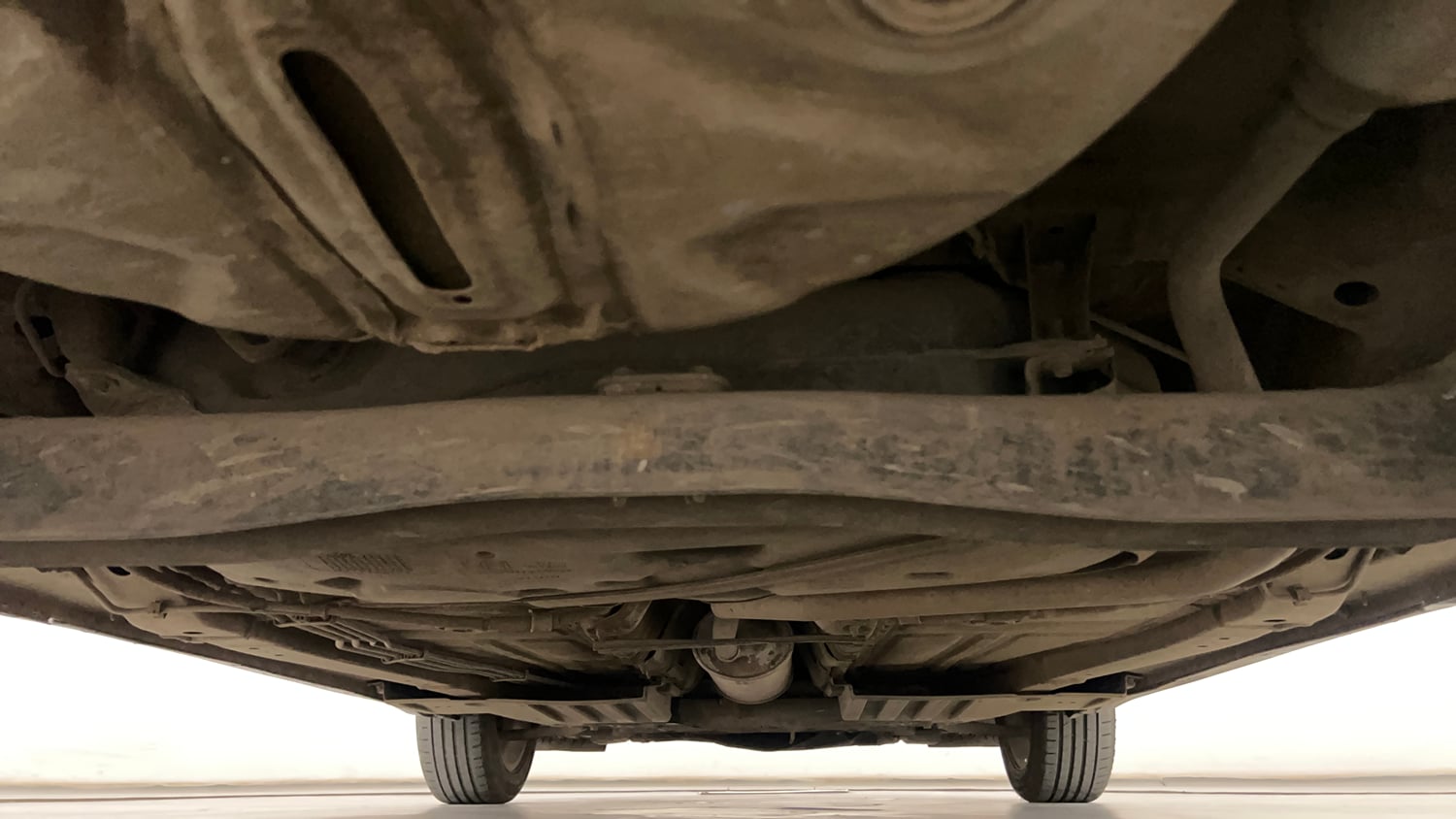 Used 2022 Maruti Suzuki Baleno Alpha MT Petrol Manual extra REAR UNDERBODY VIEW (TAKEN FROM REAR)