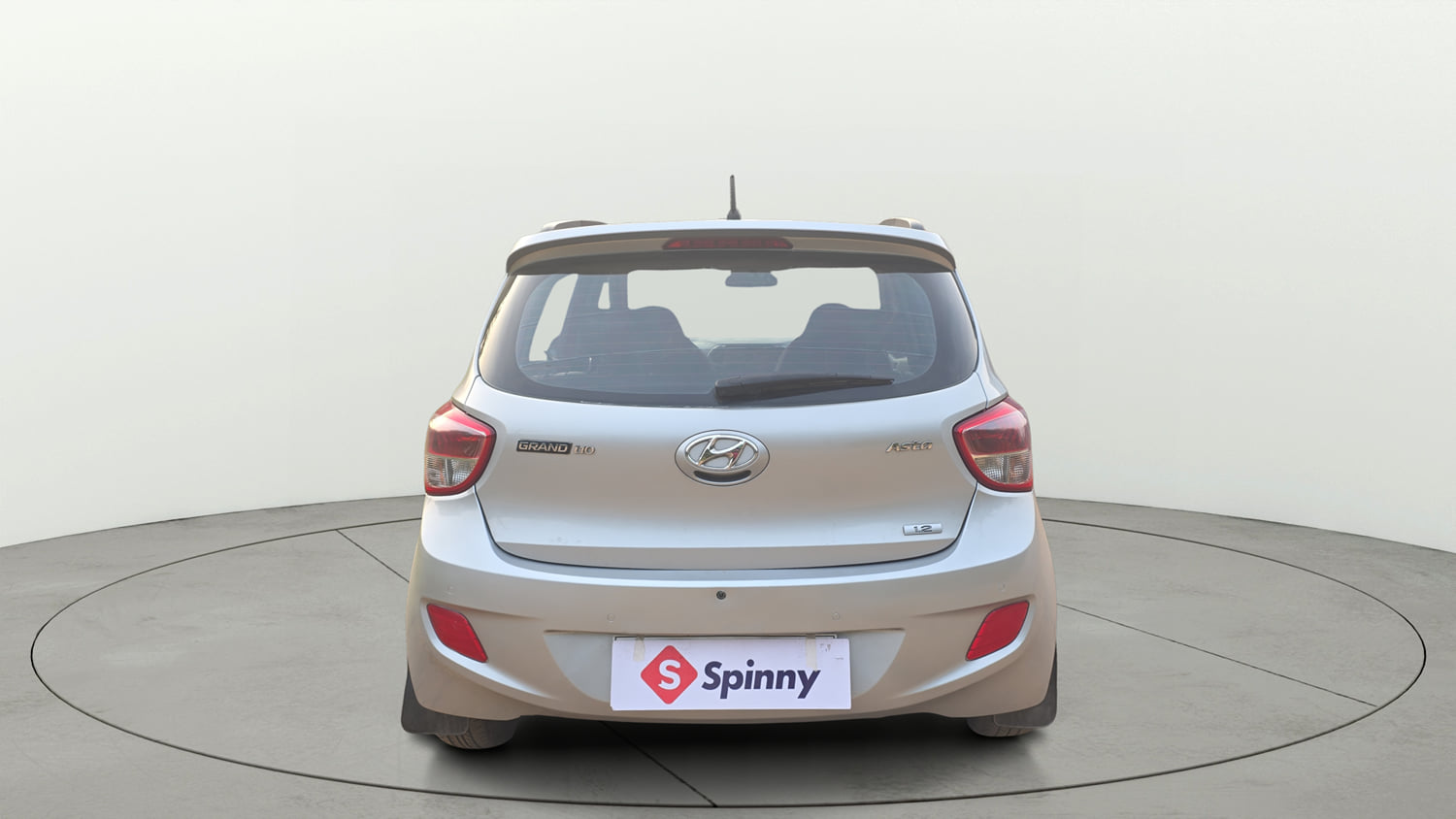 Used 2015 Hyundai Grand i10 Asta 1.2 Kappa VTVT Petrol Manual exterior BACK VIEW
