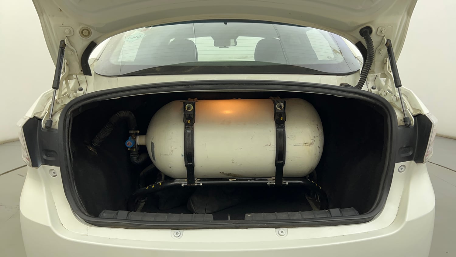 Used 2023 Tata Tigor XZ Plus CNG Cng Manual interior DICKY INSIDE VIEW