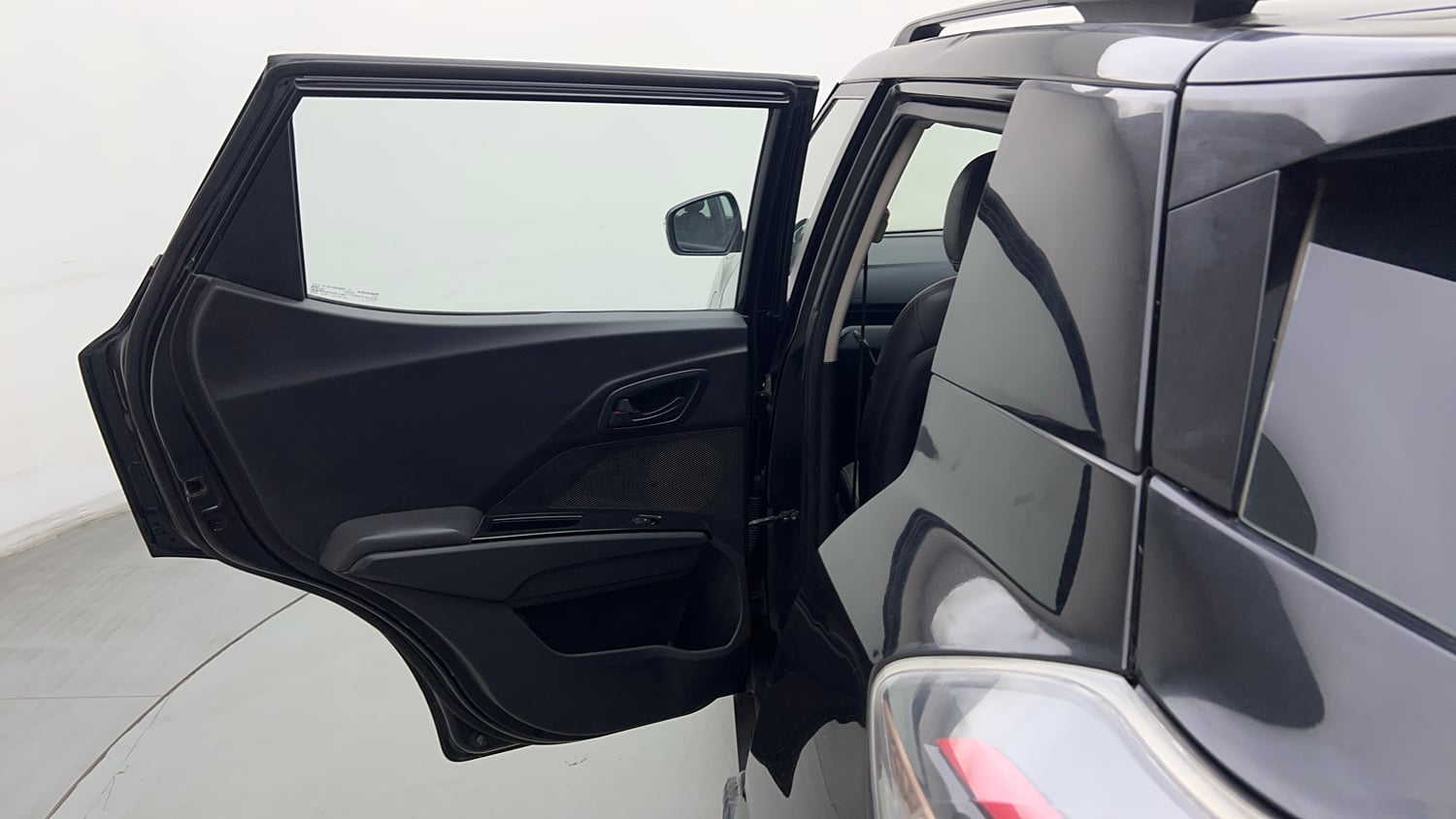 Used 2023 Mahindra XUV400 EL 5S Electric Automatic interior LEFT REAR DOOR OPEN VIEW