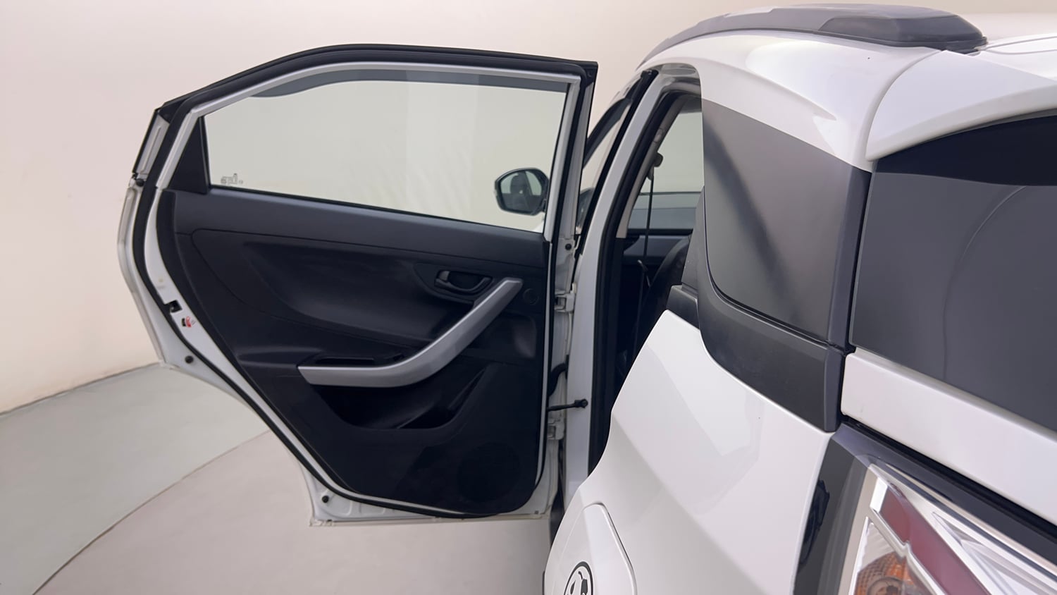 Used 2023 Tata Nexon XM Diesel Diesel Manual interior LEFT REAR DOOR OPEN VIEW