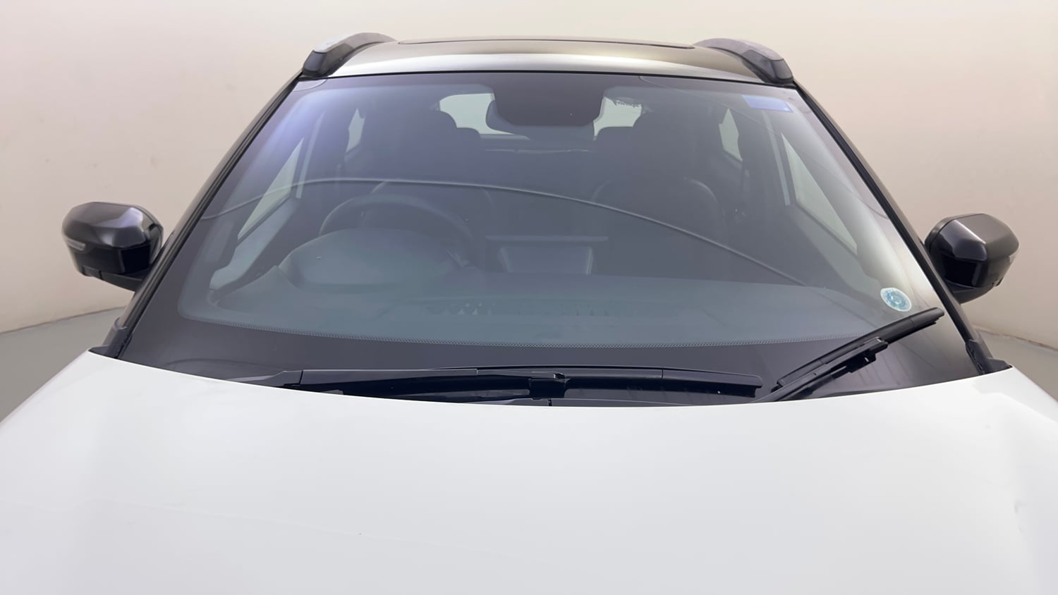Used 2024 Tata Nexon Fearless Plus S 1.2 Revotron Petrol 6MT DT Petrol Manual exterior FRONT WINDSHIELD VIEW