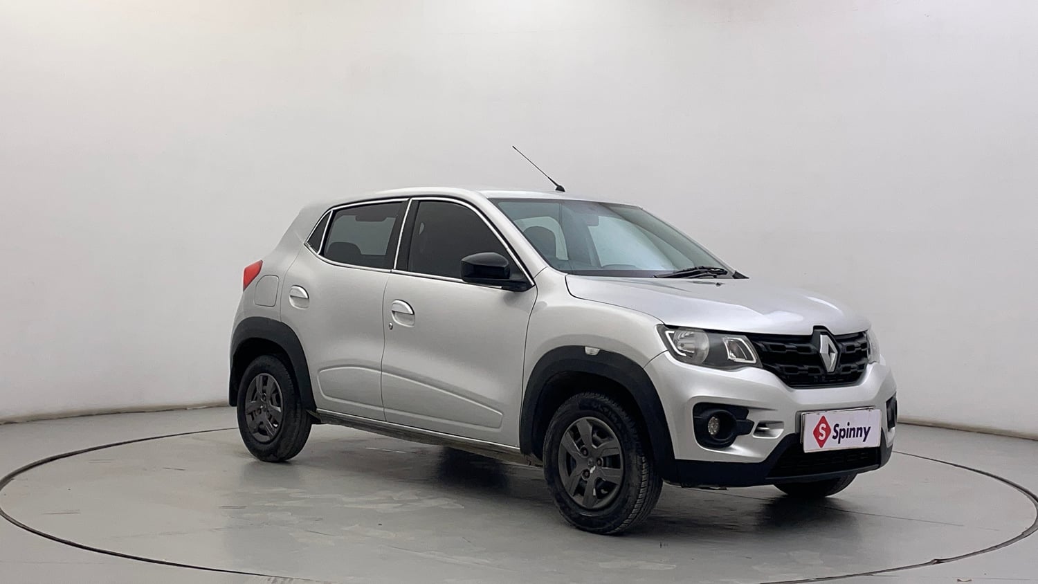 Used 2018 Renault Kwid 1.0 RXL Petrol Manual exterior RIGHT FRONT CORNER VIEW