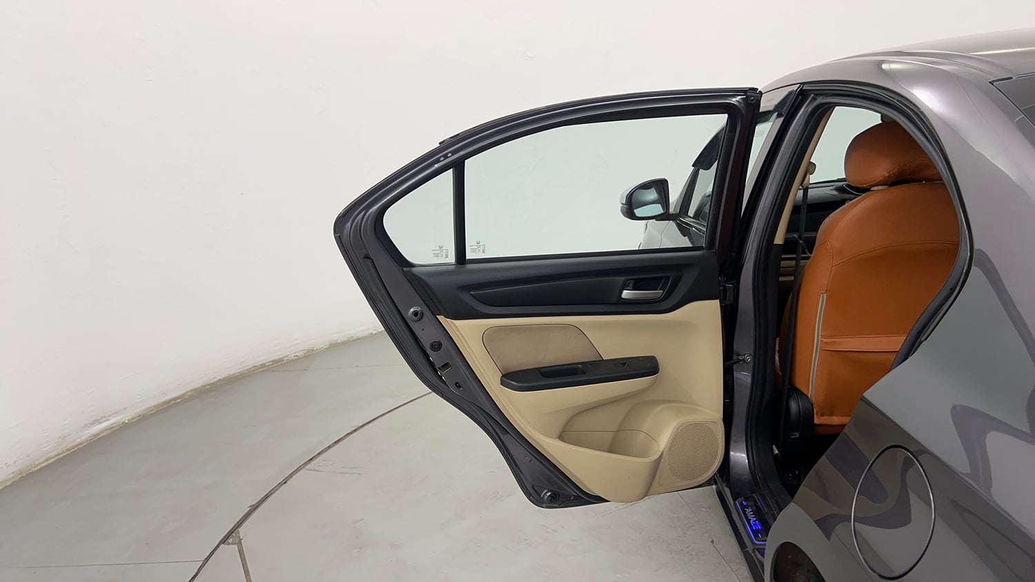 Used 2019 Honda Amaze 1.2 S MT Petrol Petrol Manual interior LEFT REAR DOOR OPEN VIEW