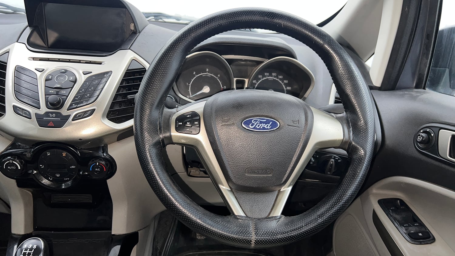Used 2017 Ford EcoSport Titanium 1.5L TDCi Diesel Manual interior STEERING VIEW