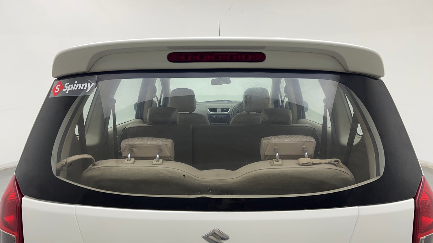 Used 2013 Maruti Suzuki Ertiga Vxi Petrol Manual exterior BACK WINDSHIELD VIEW