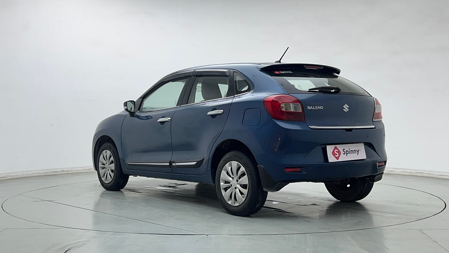 Used 2018 Maruti Suzuki Baleno Delta 1.2 Petrol Manual exterior LEFT REAR CORNER VIEW