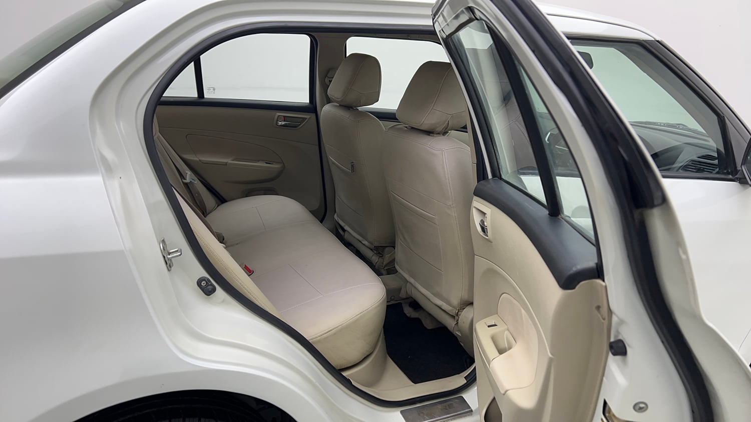 Used 2013 Maruti Suzuki Swift Dzire VXI Petrol Manual interior RIGHT SIDE REAR DOOR CABIN VIEW