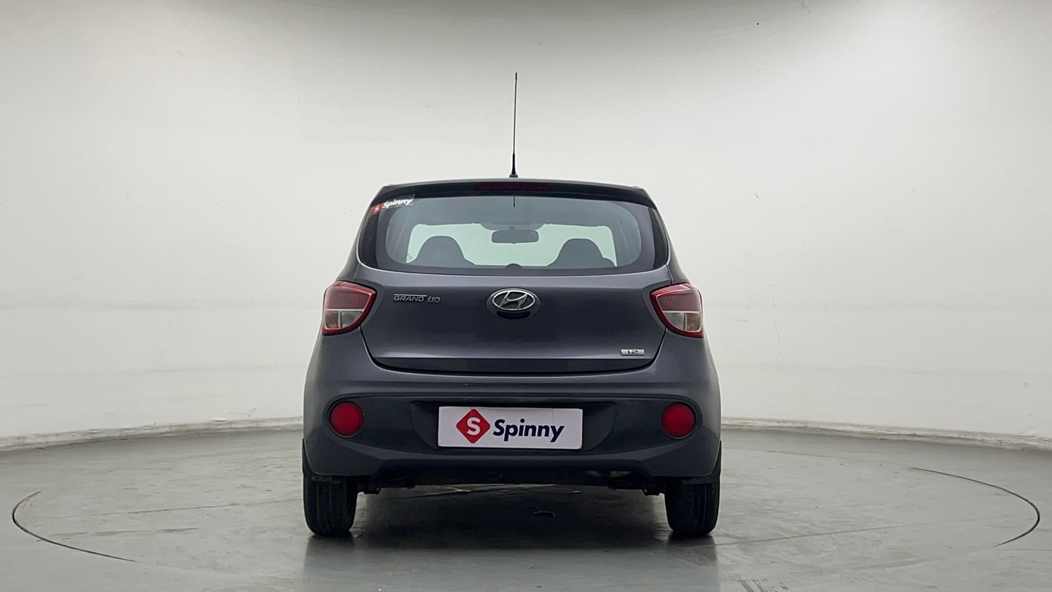 Used 2017 Hyundai Grand i10 Magna 1.2 Kappa VTVT Petrol Manual exterior BACK VIEW