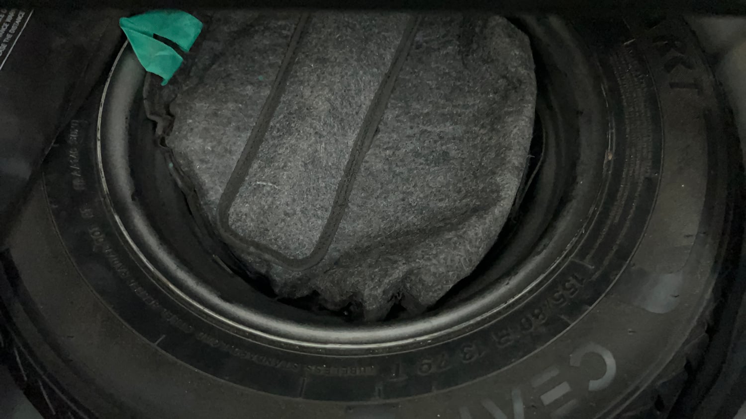 Used 2020 Hyundai Santro Sportz CNG Cng Manual tyres SPARE TYRE VIEW