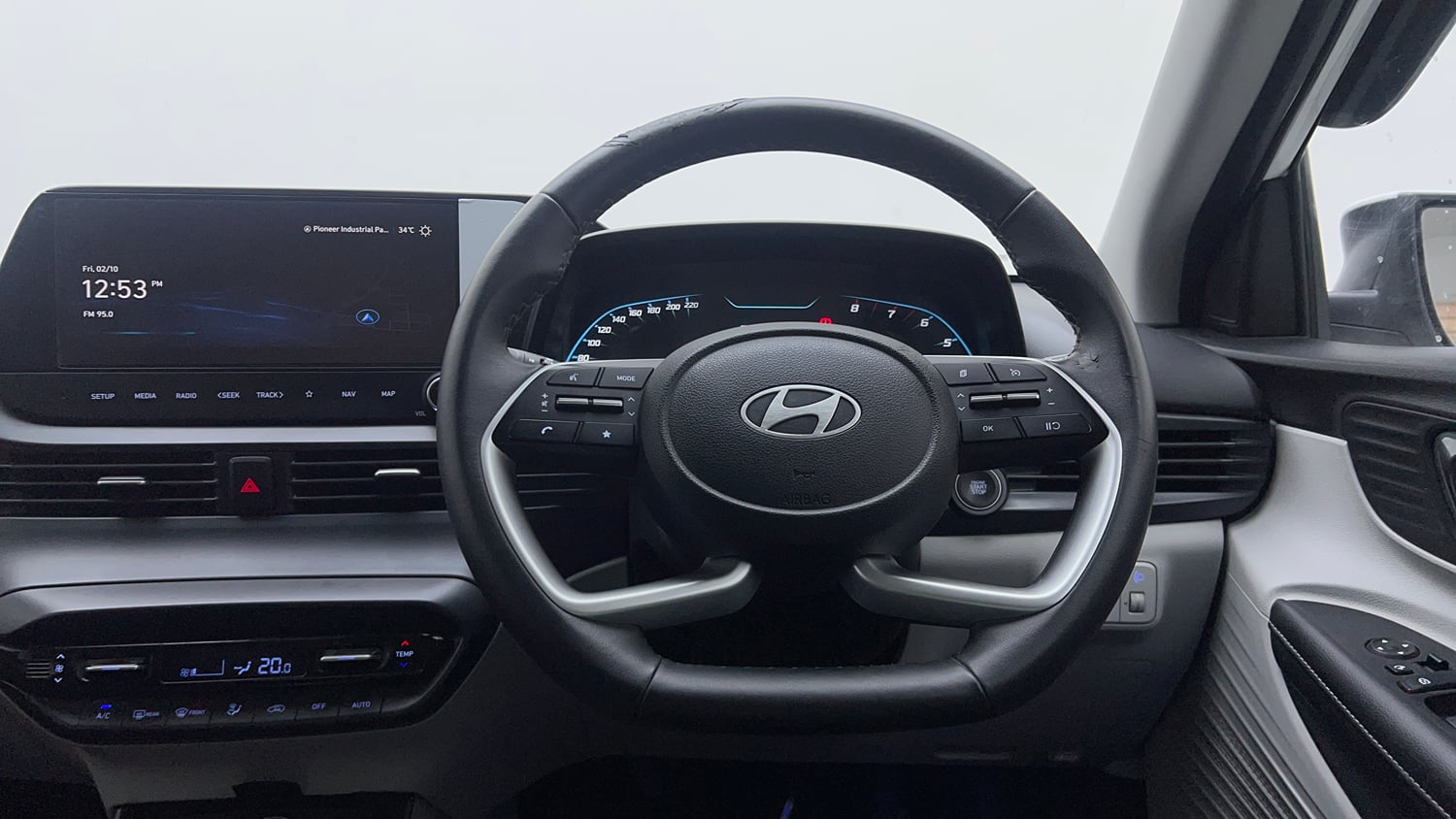 Used 2024 Hyundai New i20 Asta (O) 1.2 IVT Petrol Automatic interior STEERING VIEW