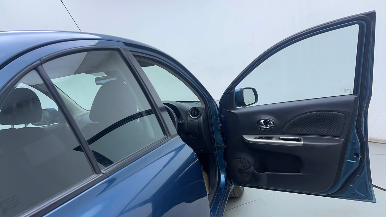 Used 2018 Nissan Micra XV CVT Petrol Automatic interior RIGHT FRONT DOOR OPEN VIEW