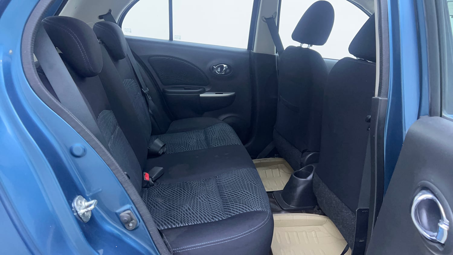 Used 2018 Nissan Micra XV CVT Petrol Automatic interior RIGHT SIDE REAR DOOR CABIN VIEW