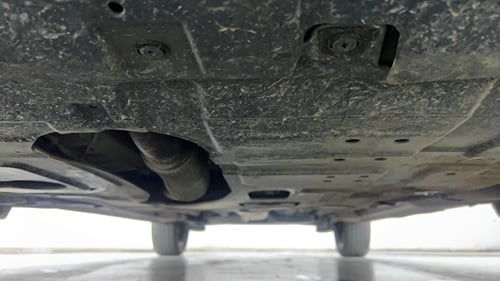 Used 2024 Mahindra XUV 3XO AX7L 1.2 Petrol AT Petrol Automatic extra FRONT LEFT UNDERBODY VIEW