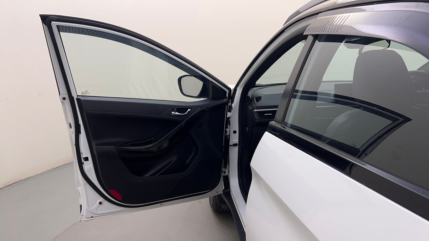 Used 2024 Tata Nexon Fearless Plus S 1.2 Revotron Petrol 6MT DT Petrol Manual interior LEFT FRONT DOOR OPEN VIEW