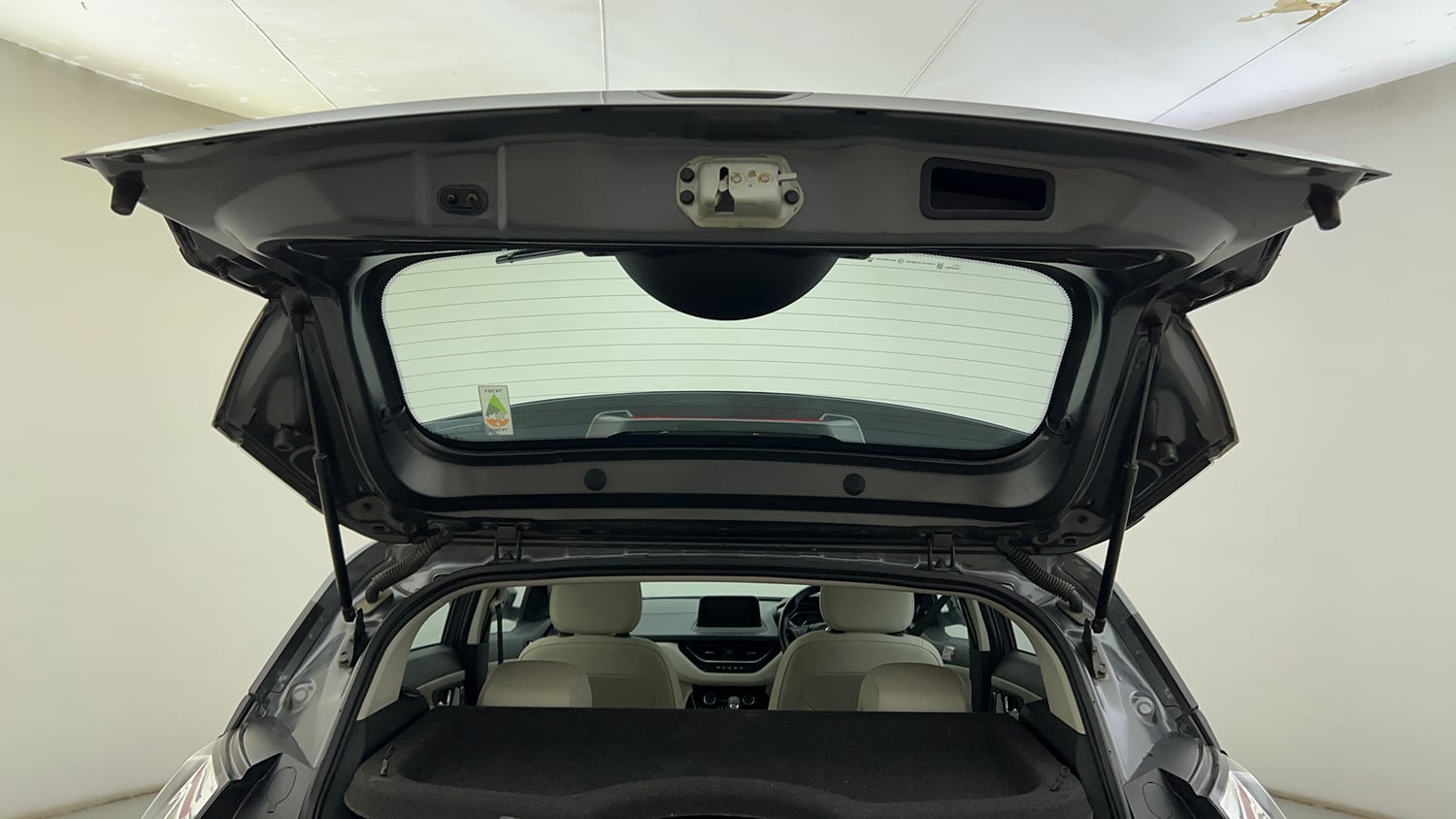 Used 2022 Tata Nexon XZA Plus (Premium) Petrol Automatic interior DICKY DOOR OPEN VIEW