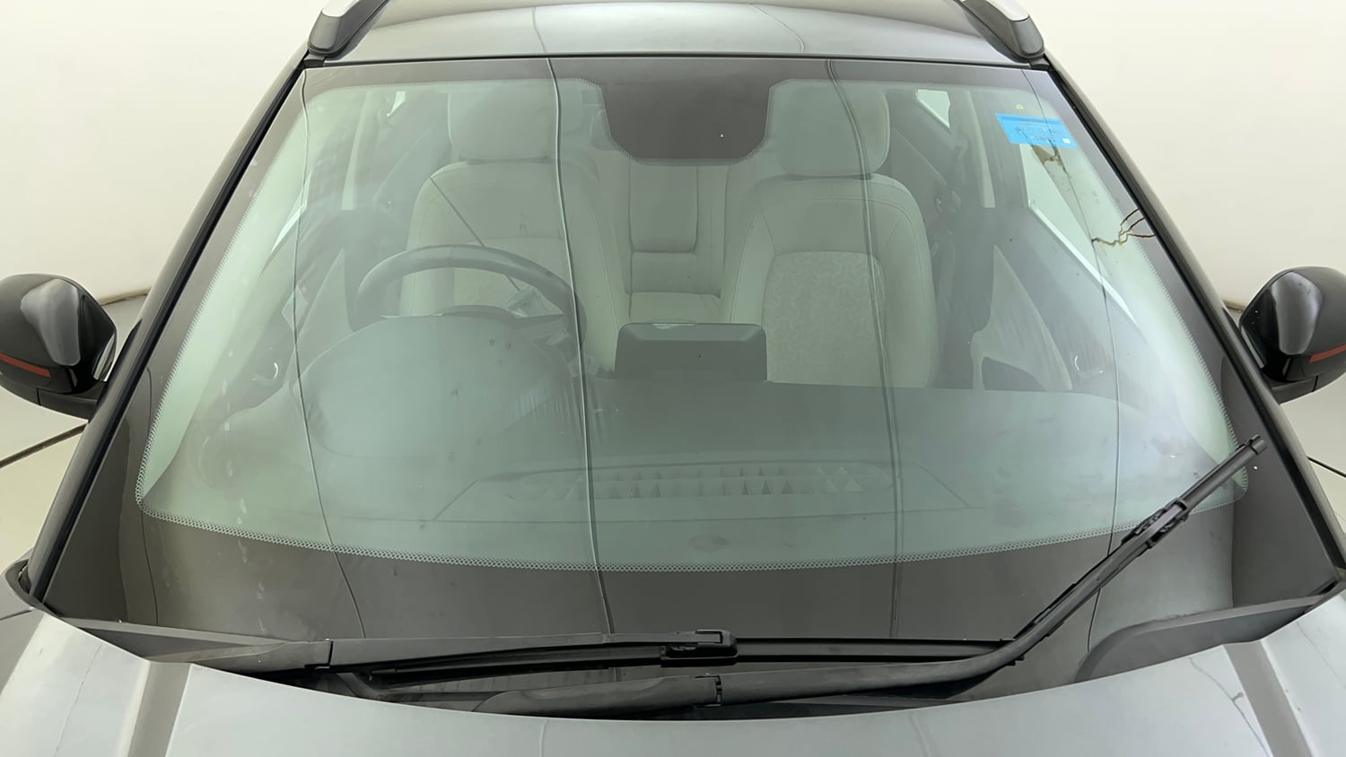 Used 2022 Tata Nexon XZA Plus (Premium) Petrol Automatic exterior FRONT WINDSHIELD VIEW