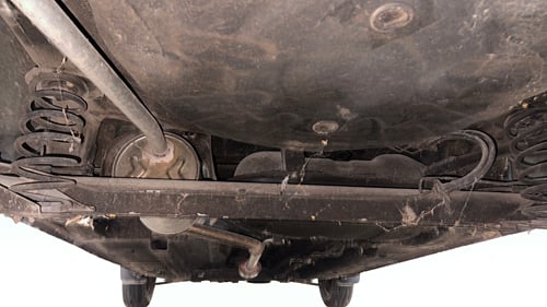 Used 2017 Renault Kwid CLIMBER 1.0 AMT Petrol Automatic extra REAR UNDERBODY VIEW (TAKEN FROM REAR)