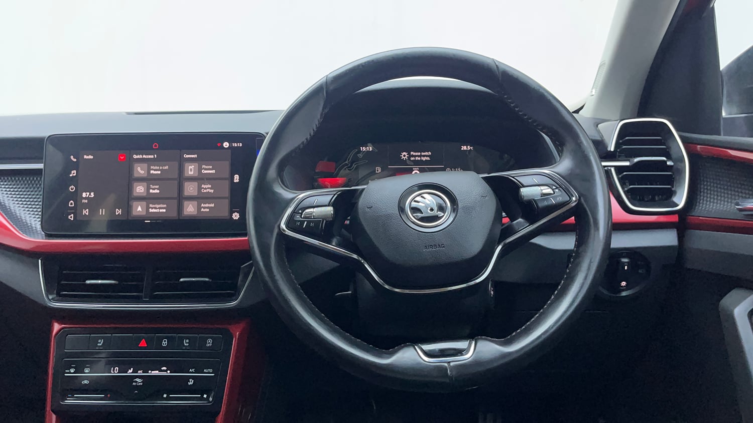Used 2023 Skoda Kushaq Monte Carlo 1.5L TSI MT Petrol Manual interior STEERING VIEW