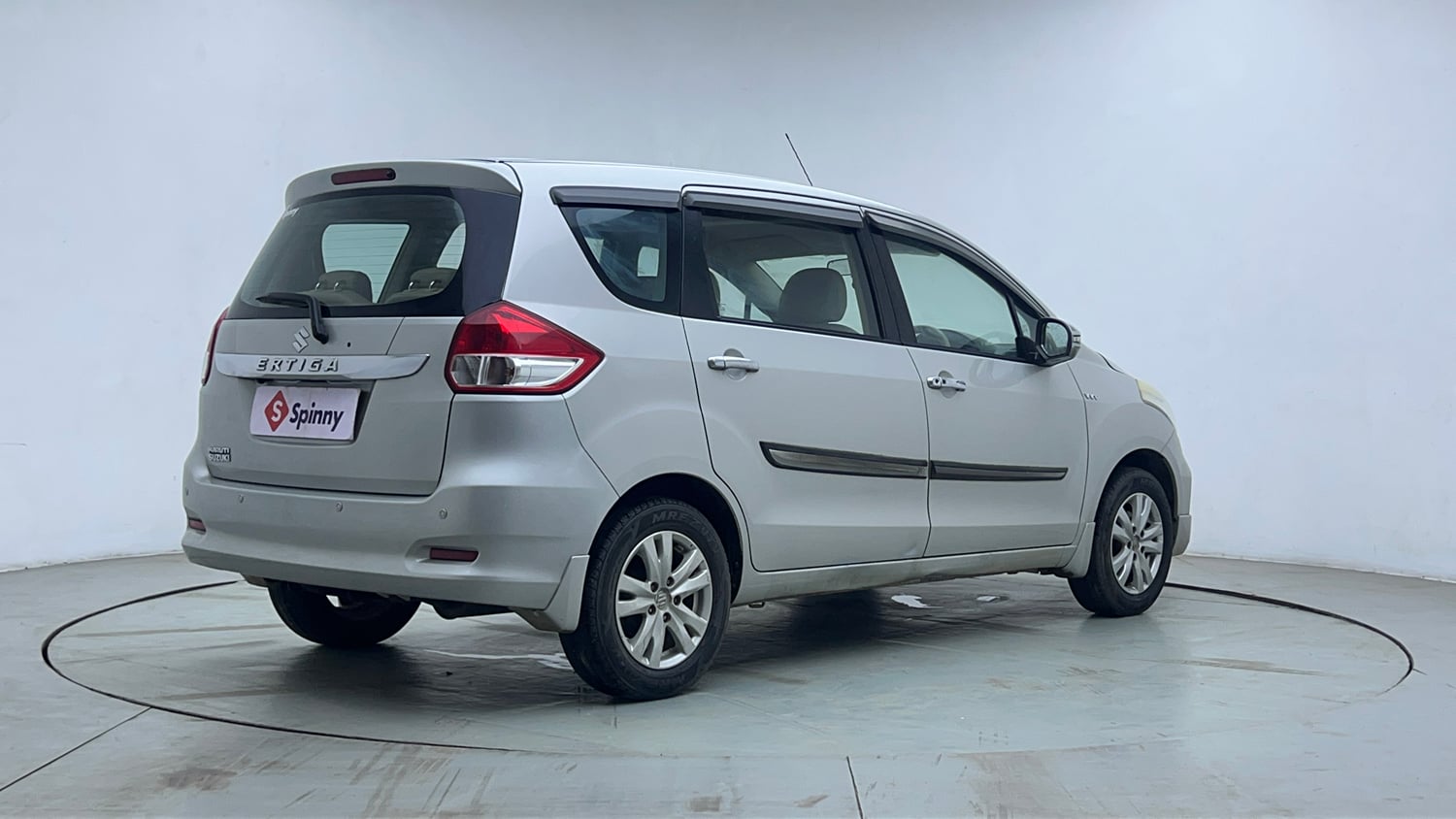 Used 2018 Maruti Suzuki Ertiga ZXI+ Petrol Manual exterior RIGHT REAR CORNER VIEW