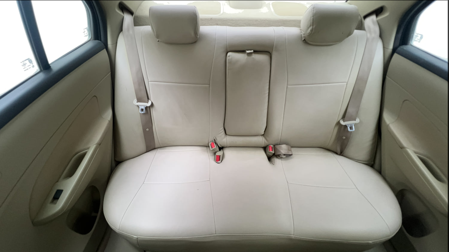 Used 2013 Maruti Suzuki Swift Dzire VXI Petrol Manual interior REAR SEAT CONDITION VIEW