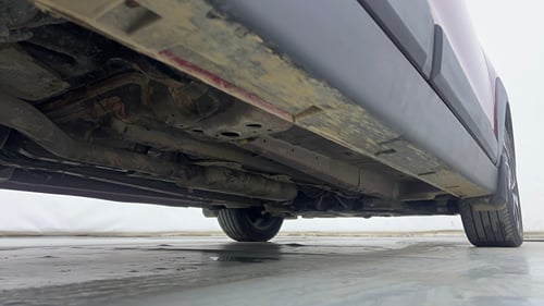 Used 2024 Mahindra XUV 3XO AX7L 1.2 Petrol AT Petrol Automatic extra REAR RIGHT UNDERBODY VIEW