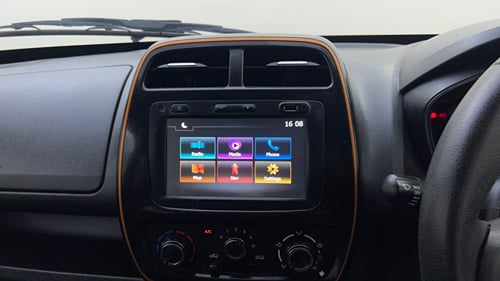 Used 2017 Renault Kwid CLIMBER 1.0 AMT Petrol Automatic top_features Touch screen infotainment system