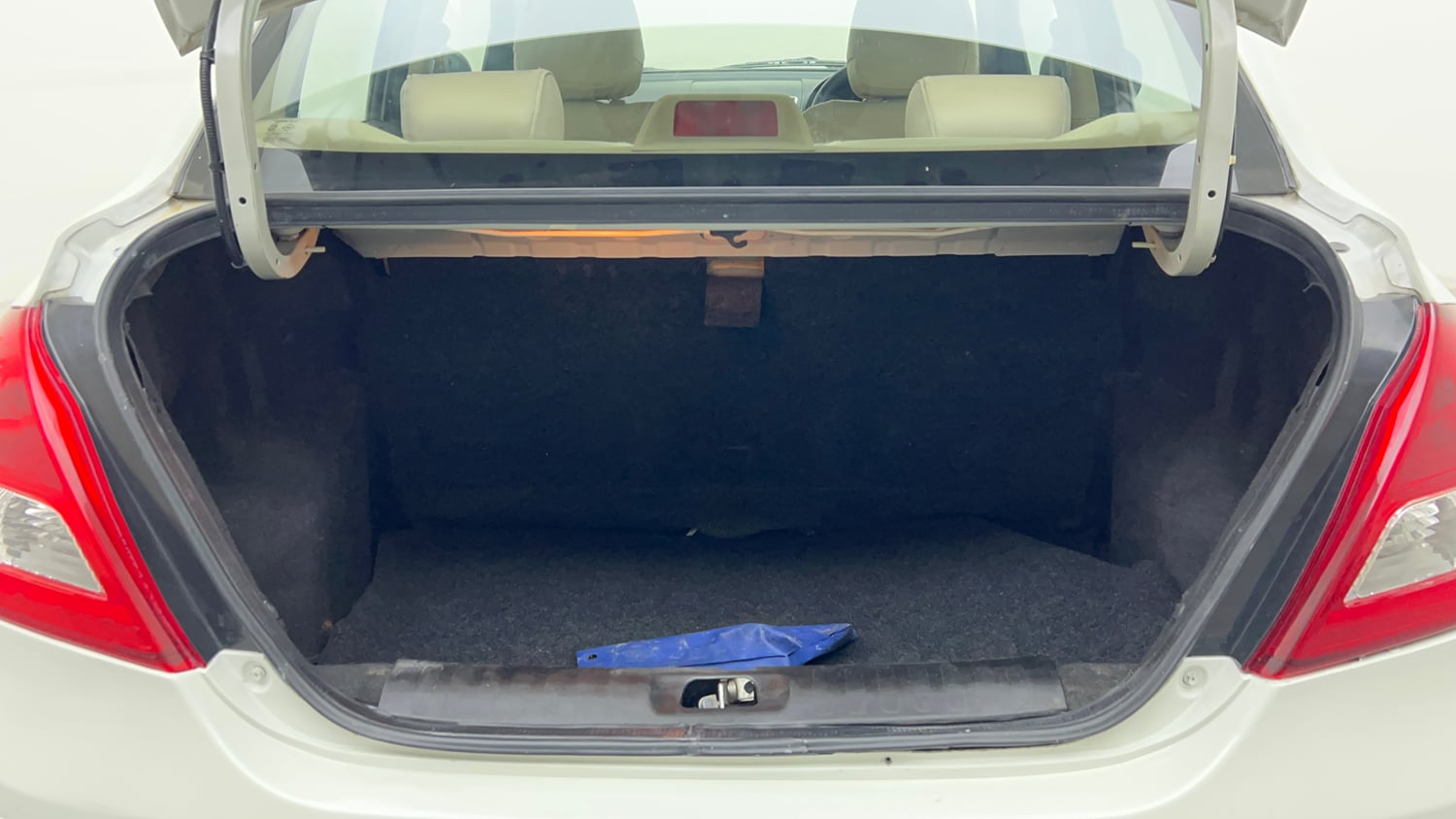 Used 2013 Maruti Suzuki Swift Dzire VXI Petrol Manual interior DICKY INSIDE VIEW