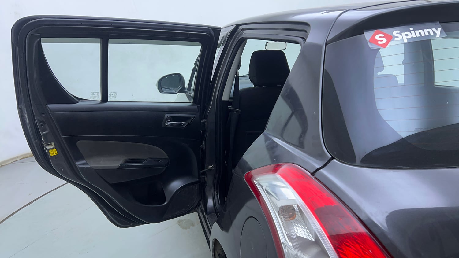 Used 2015 Maruti Suzuki Swift ZXi Petrol Manual interior LEFT REAR DOOR OPEN VIEW