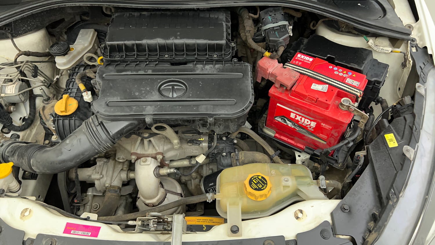 Used 2023 Tata Tigor XZ Plus CNG Cng Manual engine ENGINE LEFT SIDE VIEW