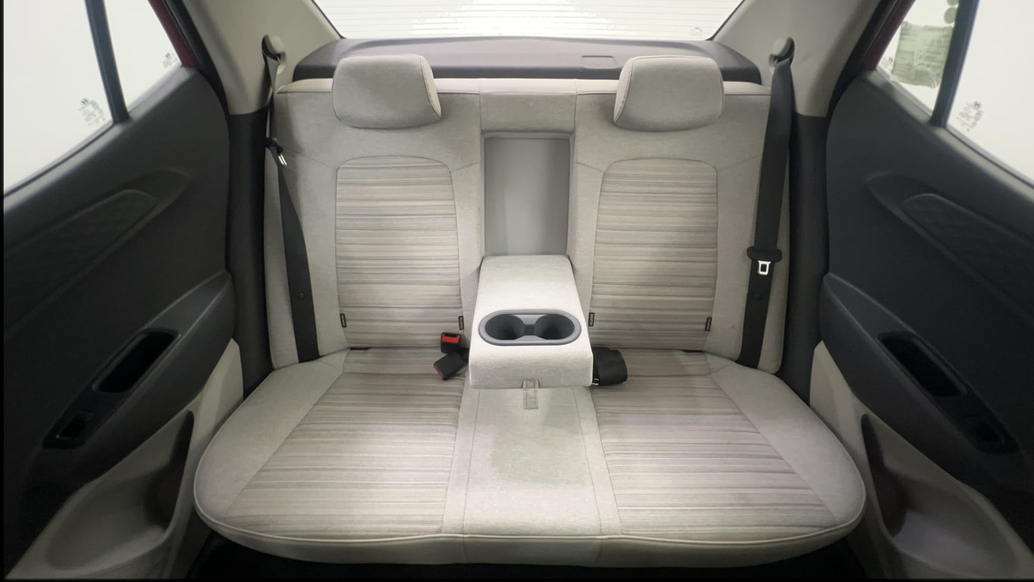 Used 2021 Hyundai Aura S 1.2 AMT Petrol Petrol Automatic interior REAR SEAT CONDITION VIEW