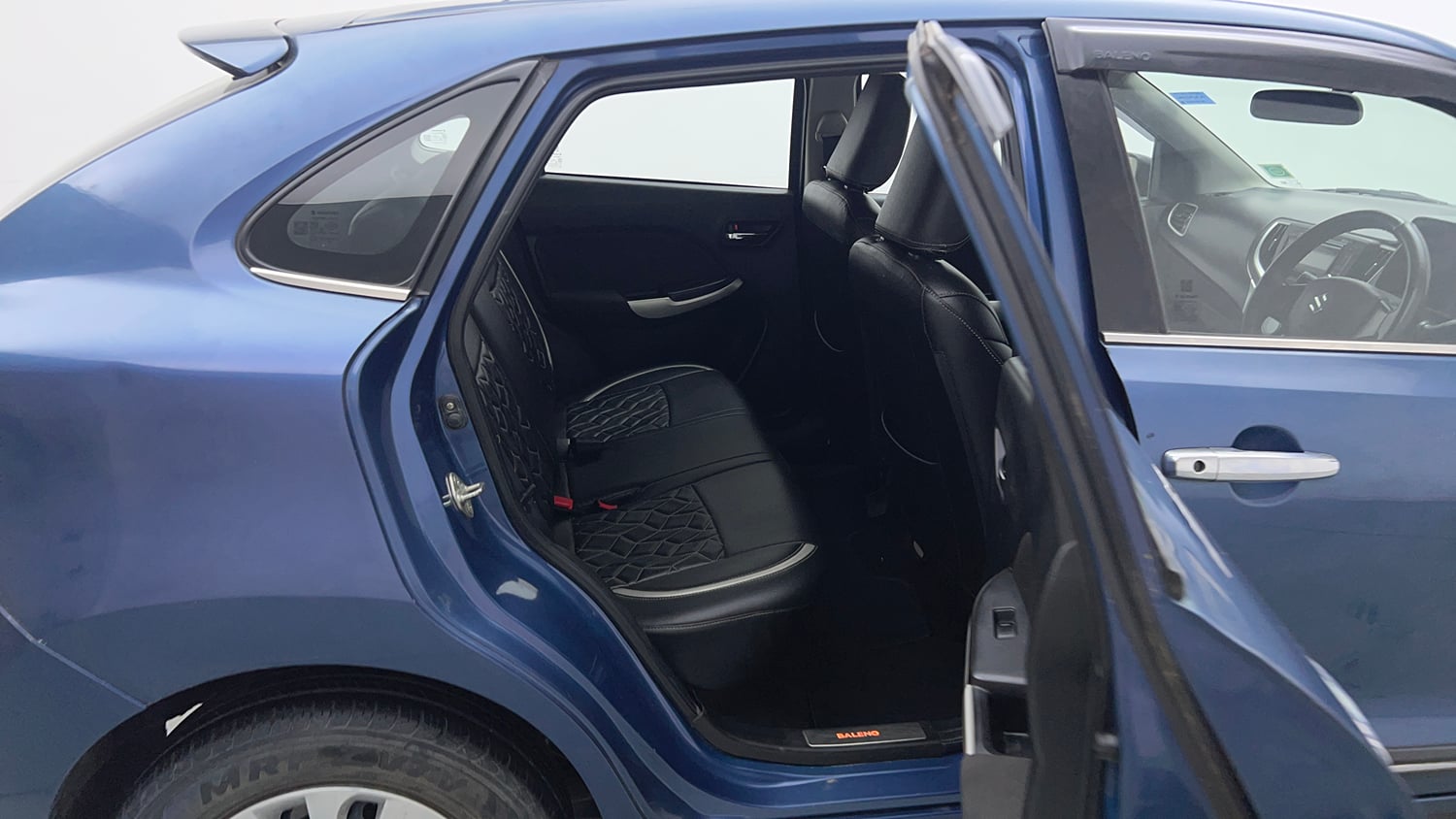 Used 2018 Maruti Suzuki Baleno Delta 1.2 Petrol Manual interior RIGHT SIDE REAR DOOR CABIN VIEW