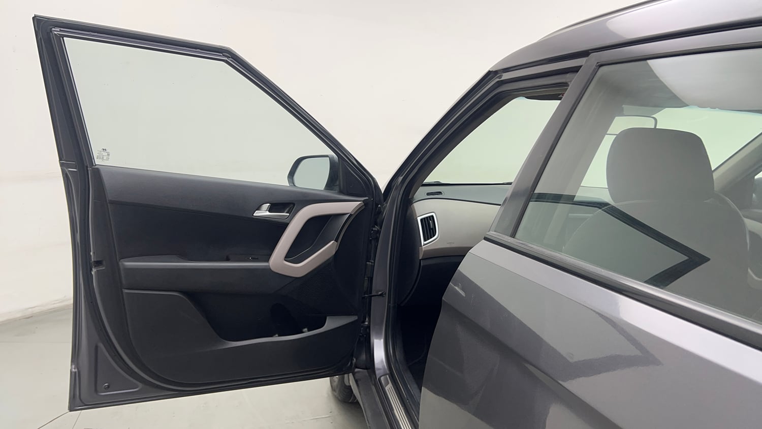 Used 2018 Hyundai Creta SX 1.6 Petrol Petrol Manual interior LEFT FRONT DOOR OPEN VIEW