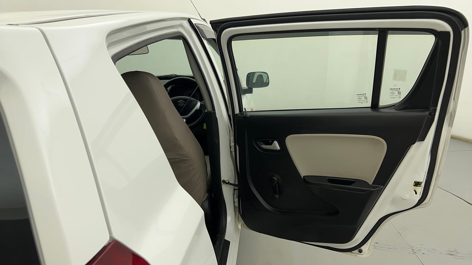Used 2019 Maruti Suzuki Alto 800 LXi Petrol Manual interior RIGHT REAR DOOR OPEN VIEW