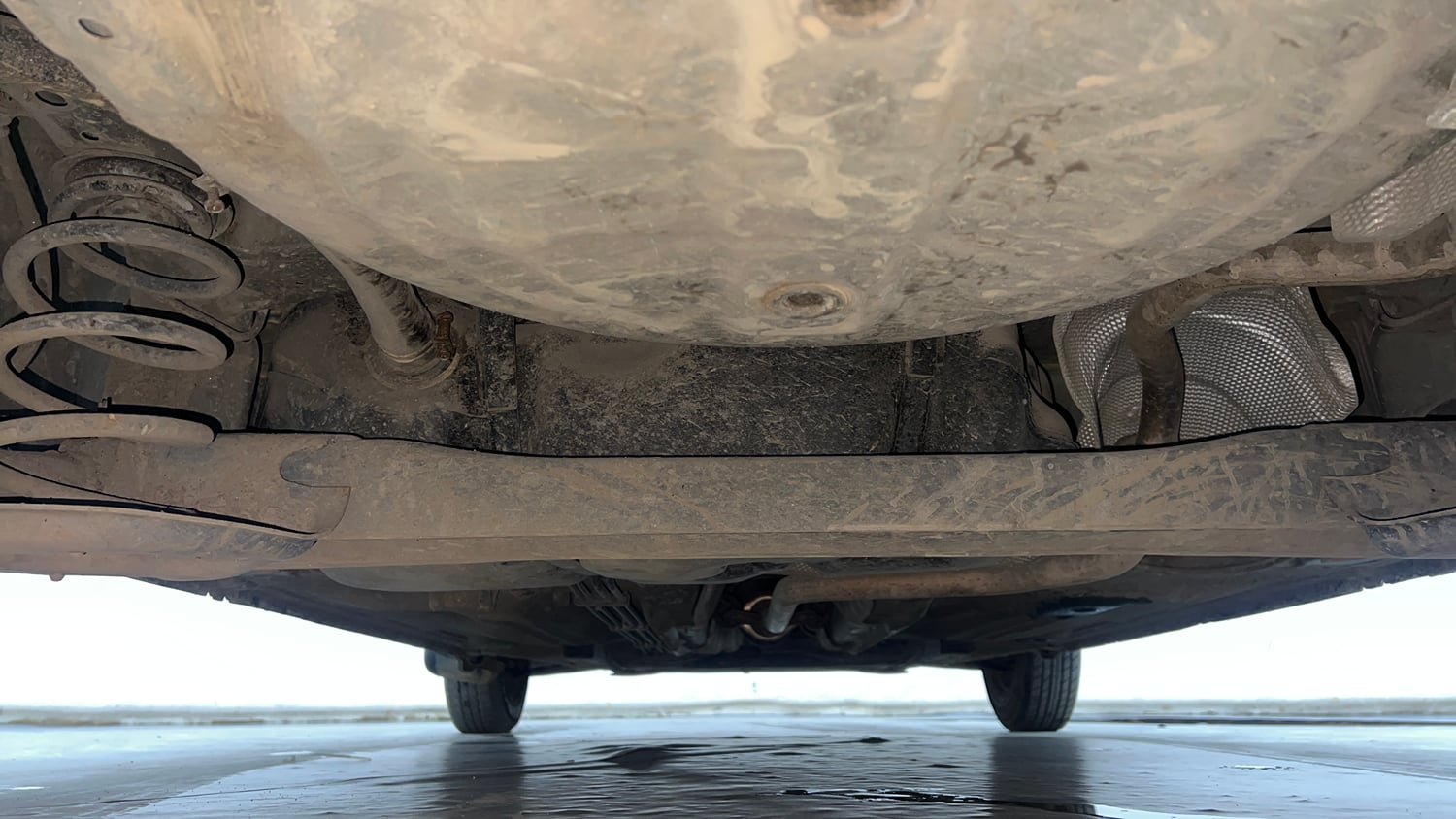 Used 2014 Nissan Micra Active XL Petrol Manual extra REAR UNDERBODY VIEW (TAKEN FROM REAR)