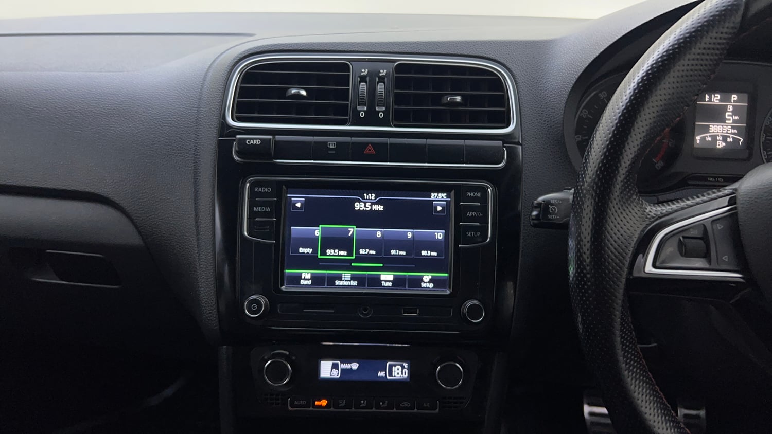 Used 2018 Skoda Rapid Style 1.6 MPI AT Petrol Automatic top_features Integrated (in-dash) music system