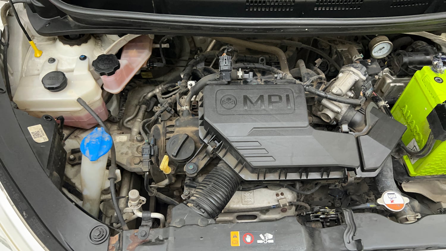 Used 2020 Hyundai Santro Sportz CNG Cng Manual engine ENGINE RIGHT SIDE VIEW